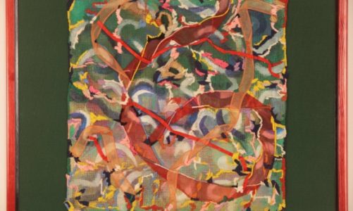 Delfina Krasicka – tkaniny i hafty