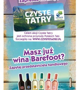 Barefoot Wine wspiera Stowarzyszenie Czysta Polska w akcji „Czyste Tatry”
