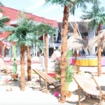 Plażowanie w Porcie Łódź