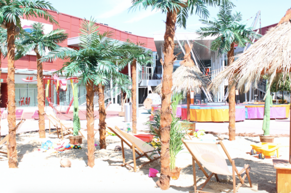Plażowanie w Porcie Łódź