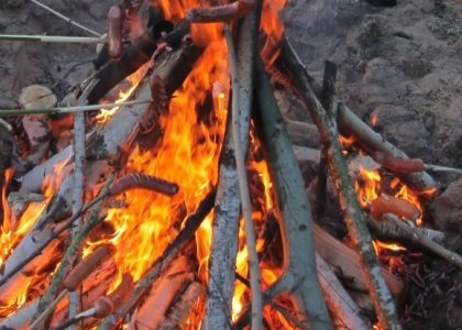 Kiełbasa z ogniska