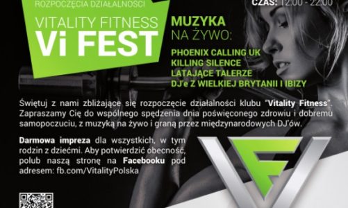 Vitality Fitness zaprasza na “Vi-Fest Summer Festival”
