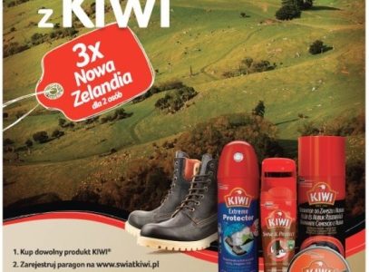 Uporaj się ze skutkami złej pogody na butach z produktami marki KIWI®