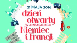 W gości do ambasadorów Styl życia, LIFESTYLE - Wyjątkowy precedens w świecie dyplomatycznym! 21 maja Ambasady Francji i Niemiec otwierają swoje drzwi dla wszystkich warszawiaków. Wstęp wolny!