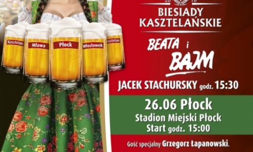 KASZTELAN ZAPRASZA NA WIELKĄ ZABAWĘ W PŁOCKU!