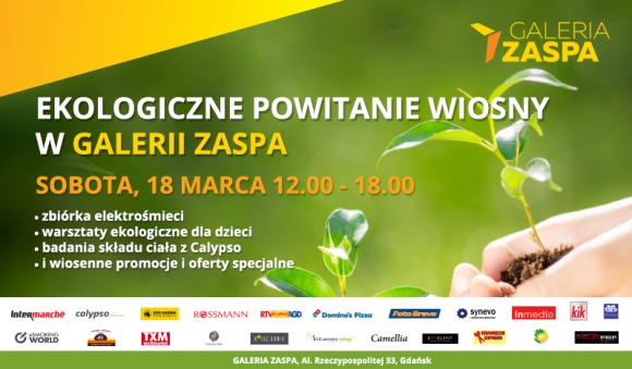 Ekologiczne powitanie wiosny w Galerii Zaspa