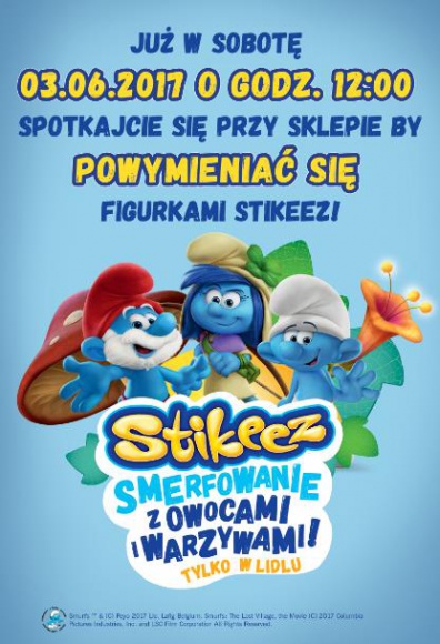ZAMIEŃ SMERFETKĘ NA GARGAMELA – WIELKA WYMIANA STIKEEZ POD LIDLEM