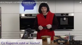Mikołaj Kopernik w Cooking Challenge! Styl życia, LIFESTYLE - Studio Cooking Challenge odwiedził nikt inny jak kopia Mikołaja Kopernika!