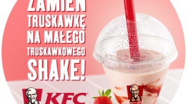 Gratka dla fanów truskawek – wymień owoc na soczystego shake’a KFC!