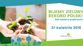 Zielony Rekord Polski Styl życia, LIFESTYLE - Dajmy wspólnie oddech miastu! Już 27 kwietnia odbędzie się kolejna edycja Zielonego Rekordu Polski, podczas którego Fundacja Rozwój i Dotlenieni.org będą wspólnie z mieszkańcami całej Polski "zazieleniać" przestrzeń i zapewniać więcej czystego powietrza w miastach.