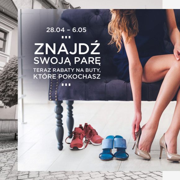 Majówka okazji we Wrocław Fashion Outlet Styl życia, LIFESTYLE - Od 28 kwietnia do 6 maja Wrocław Fashion Outlet zaprasza na wyjątkową majówkę pełną spektakularnych zniżek na buty. Co więcej, na klientów, którzy zrobią zakupy za 500 zł, czeka dodatkowy bon o wartości 100 zł