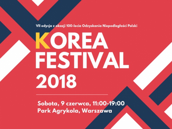 9 czerwca Korea Festival 2018 w Warszawie