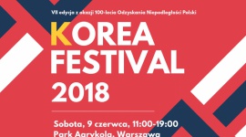 9 czerwca Korea Festival 2018 w Warszawie Styl życia, LIFESTYLE - 9 czerwca (sobota) b.r. w parku warszawskiej Agrykoli odbędzie się Korea Festival 2018. Program festiwalu obejmuje koncerty, degustacje kuchni koreańskiej, pokazy Taekwondo, warsztaty plastyczne a także wiele innych atrakcji. Wstęp wolny.