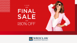 Upalny finał wyprzedaży Styl życia, LIFESTYLE - Od czwartku 9 sierpnia weź udział w finale wyprzedaży we Wrocław Fashion Outlet. Tylko do 14 sierpnia oprócz rabatów sięgających do – 80% czeka na Ciebie wiele upalnie atrakcyjnych promocji nie tylko na modowe kolekcje z sezonu wiosna-lato