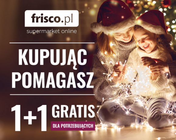 Kupując na Frisco.pl pomagasz potrzebującym Styl życia, LIFESTYLE - „Kupując pomagasz” – pod takim hasłem 30 listopada ruszyła akcja zorganizowana przez Frisco.pl, mająca na celu wsparcie najbardziej potrzebujących. Inicjatywa potrwa do 21 grudnia 2018 roku.