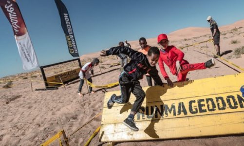 Runmageddon Kids na Saharze ze słodyczami Wawelu