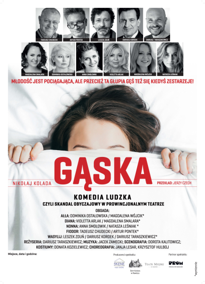 Komedia ludzka „Gąska ” Nikołaja Kolady w reżyserii Dariusza Taraszkiewicza