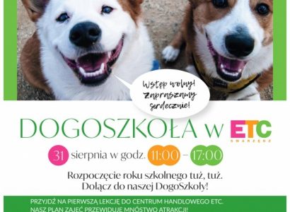 ETC Swarzędz wita nowy rok szkolny z czworonogami