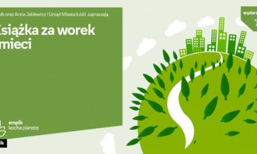KSIĄŻKA ZA WOREK ŚMIECI – RAZEM SPRZĄTAMY ŁÓDŹ