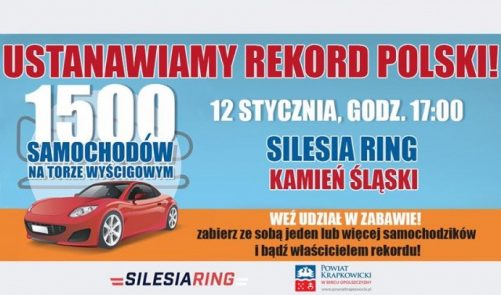 Na Silesia Ring będą bić samochodowy Rekord Polski dla WOŚP