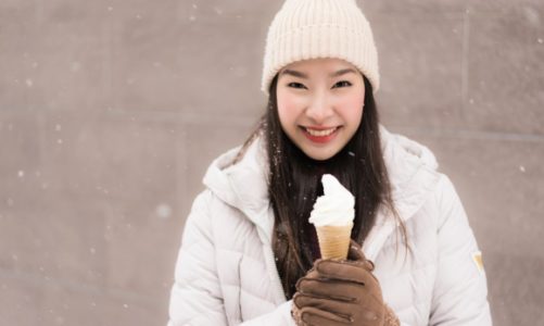 Na lody zimą? Świetny pomysł!