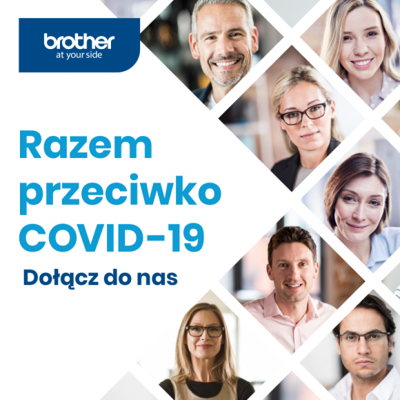 Włącz się do akcji Brother | Razem wspieramy walkę z Covid-19 Problemy społeczne, BIZNES - Warszawa, 29.04.2020 r. – Brother uruchamia akcję „Razem przeciwko Covid-19 | Dołącz do nas”. Dealerzy, którzy od 14 kwietnia do 15 maja 2020 r. kupią dedykowane biznesowi modele Brother z dystrybucji, przyczynią się do wsparcia walki z epidemią koronawirusa.