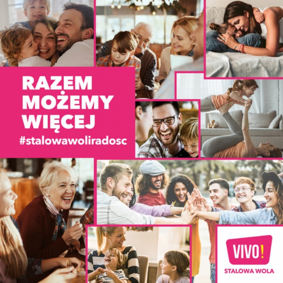 Stalowa Woli Radość - niecodzienna akcja VIVO! Styl życia, LIFESTYLE - Kolejne ograniczenia zostają regularnie znoszone, jednak nadal musimy zachowywać dystans społeczny. Mimo wszystko staramy się dzielić uśmiechem i pozytywną energią z innymi. Idealną ku temu okazją jest akcja #stalowawoliradosc przygotowana przez VIVO! Stalowa Wola.