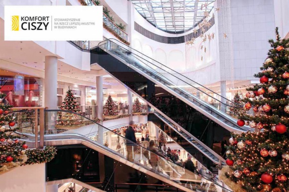 Hałas w galeriach handlowych