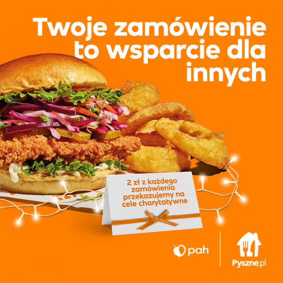 Ty zamawiasz, wspólnie wspieramy Styl życia, LIFESTYLE - Pyszne.pl, czołowy serwis do zamawiania jedzenia online w Polsce i Polska Akcja Humanitarna ruszają z zimową akcją mającą na celu niesienie pomocy i zapewnienie posiłków najbardziej potrzebującym.